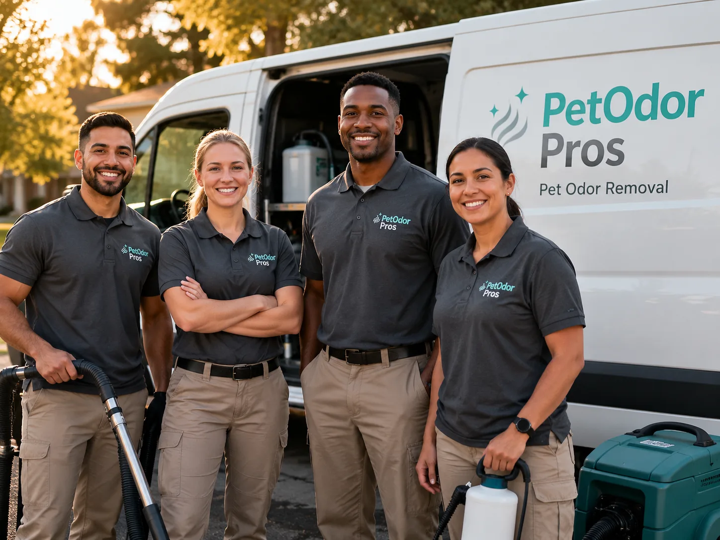 Pet Odor Removal team serving Riegelsville, PA
